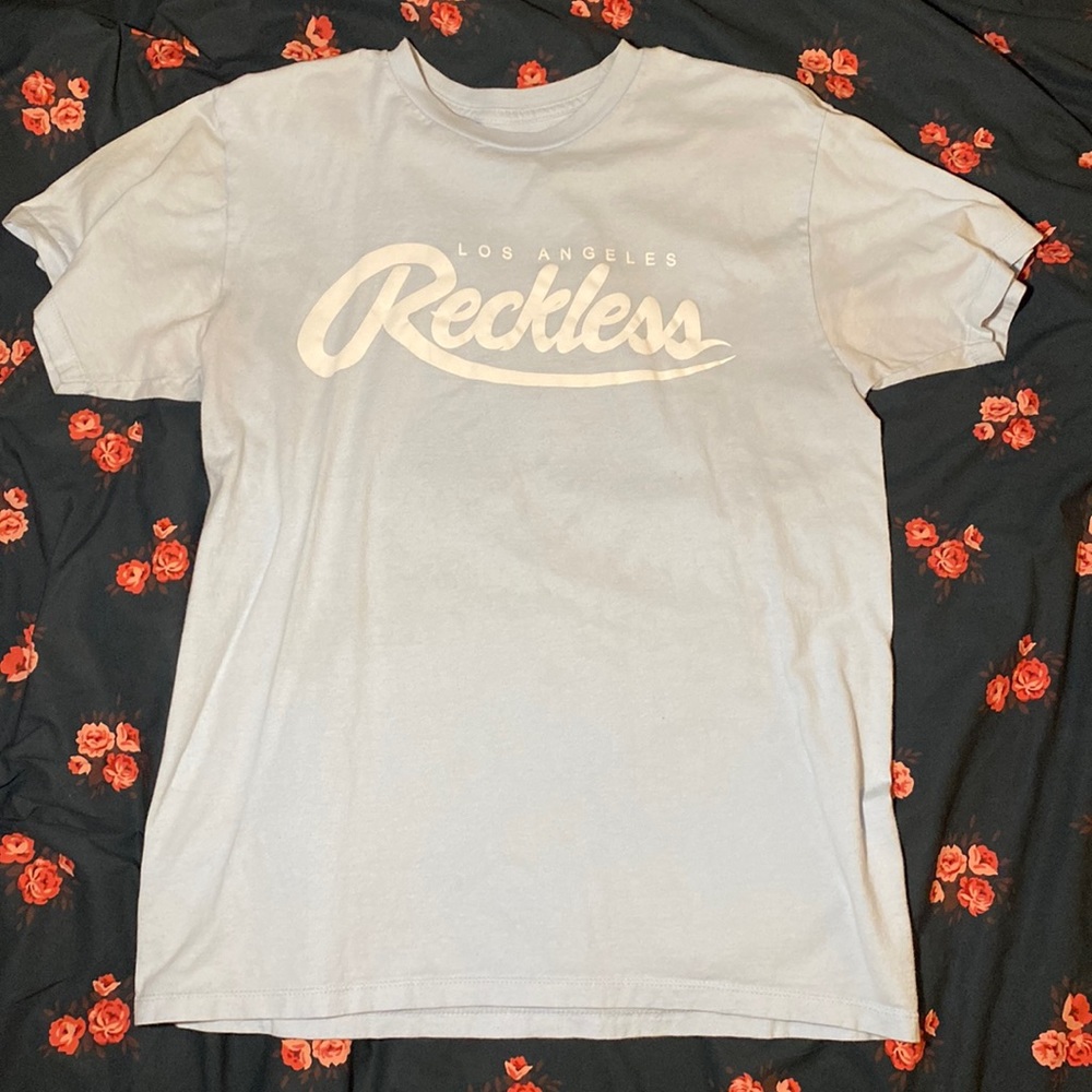 Baby blue Y&R shirt. M